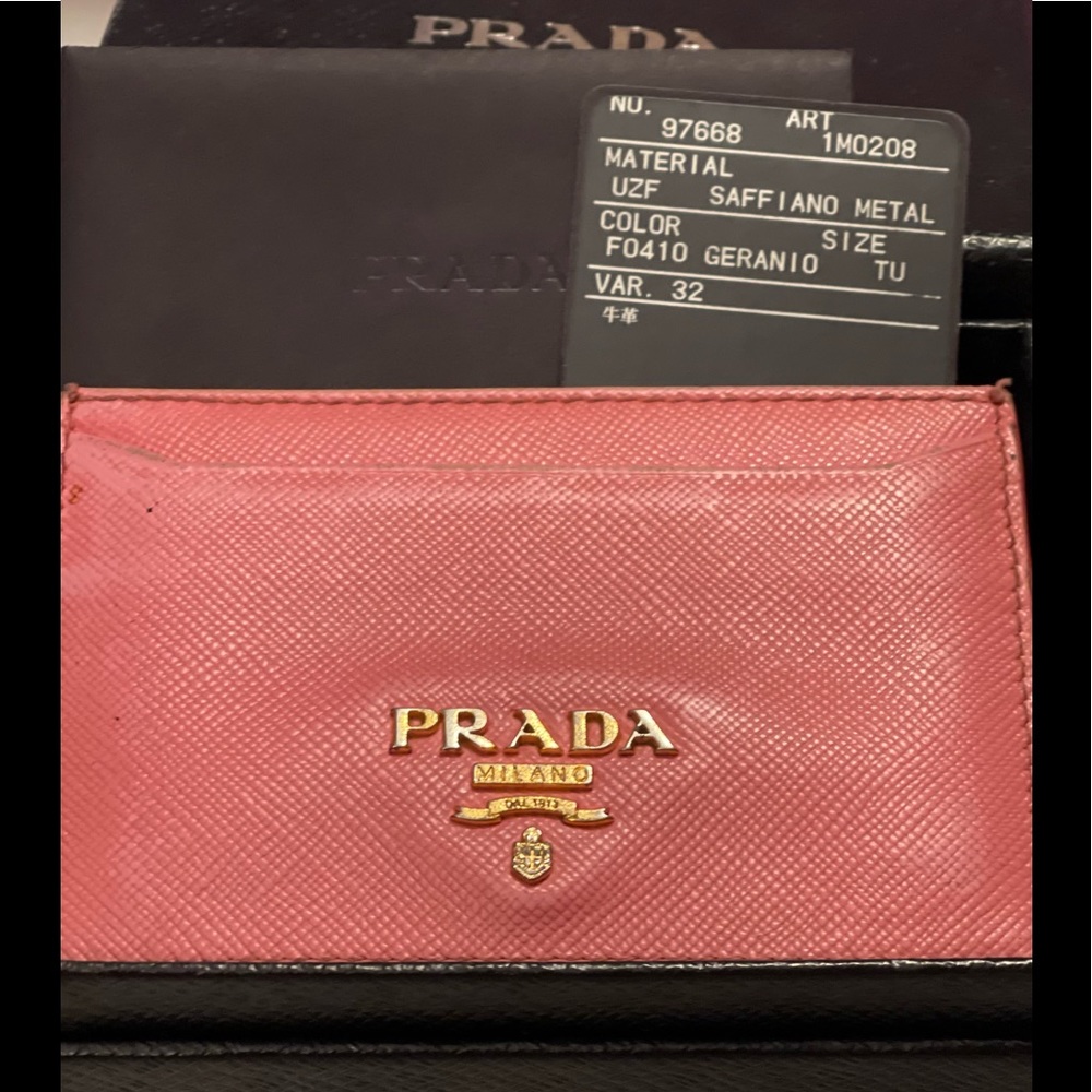 Prada card case